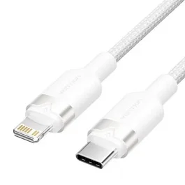 Vention Cable USB-C a Lightning 27W 480Mbps 1m Blanco